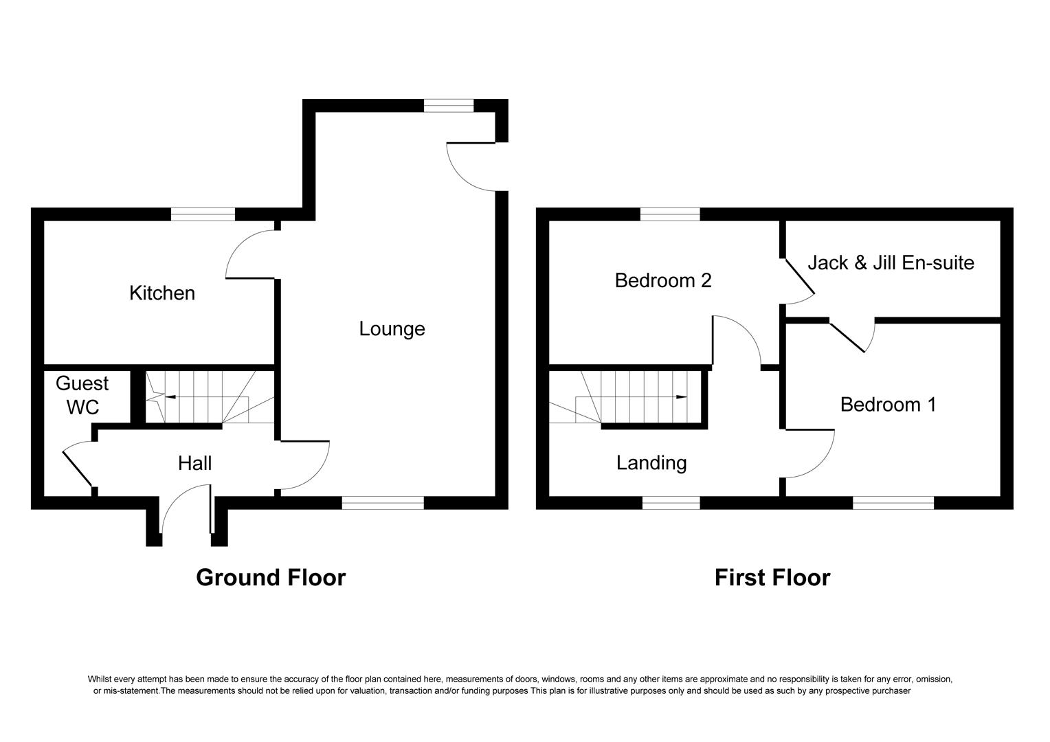 25, Clifton Road, Lossiemouth floorplan