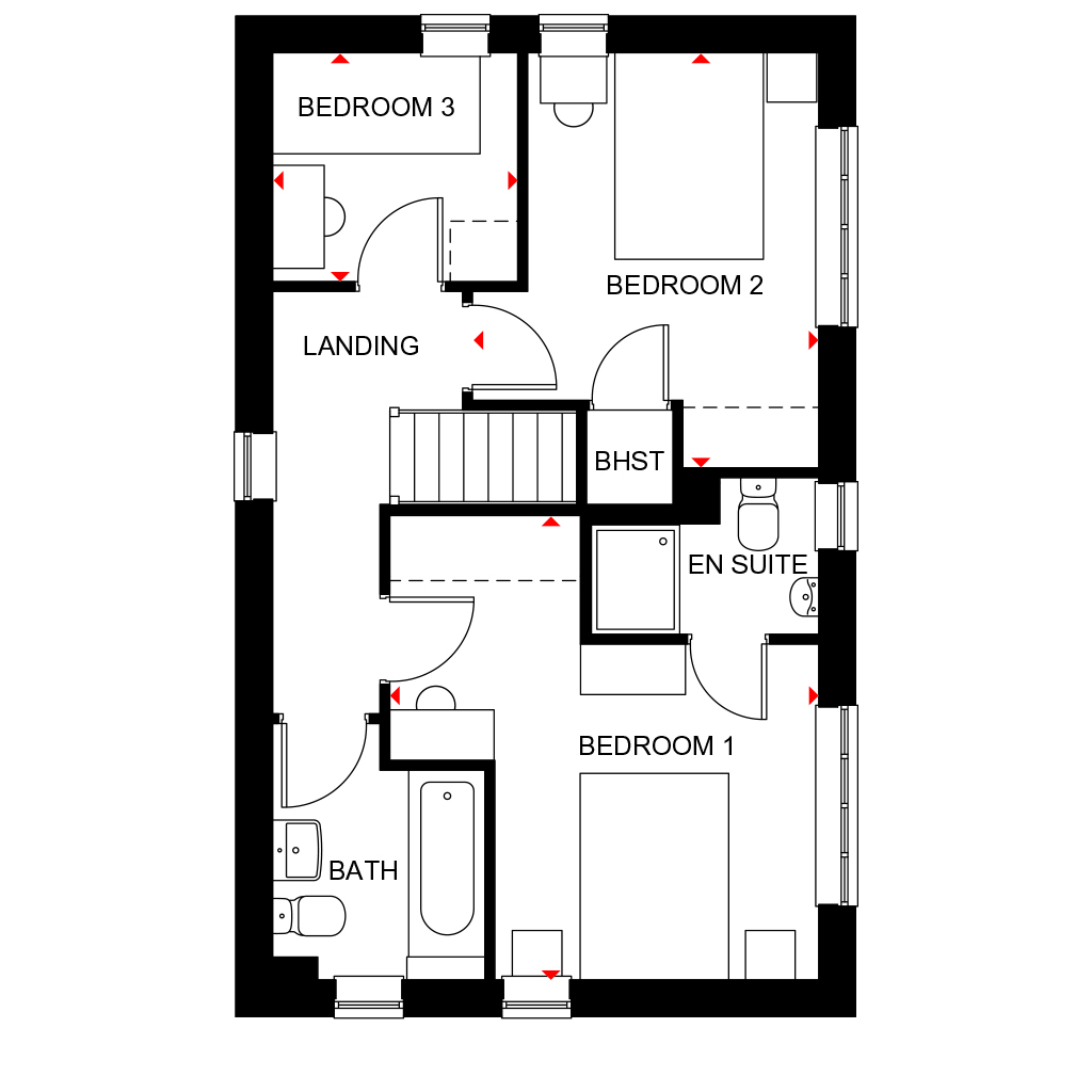 "Ennerdale" at Mays Drive, Westbury BA13, 3 bedroom detached house for