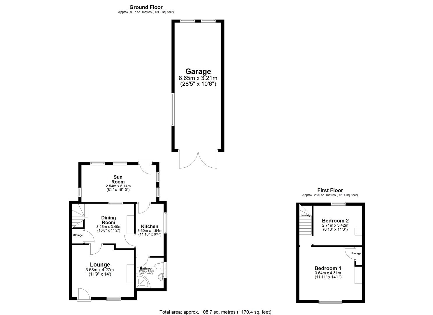 The Cottage, 118, Ousegate, Selby floorplan