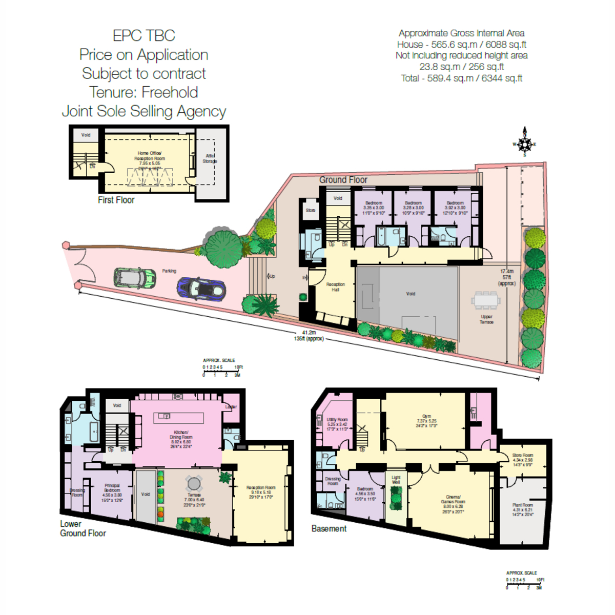16a, Lyndhurst Gardens, London floorplan