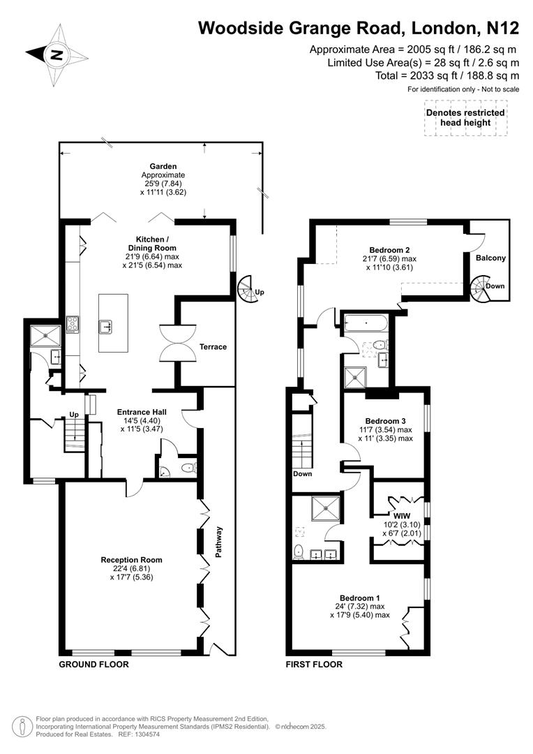 Woodside Grange Road, Woodside Park floorplan
