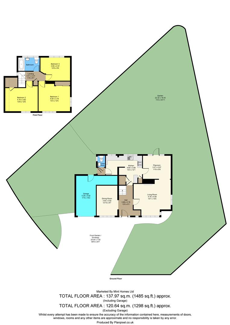 53, Lincoln Drive, Woking floorplan