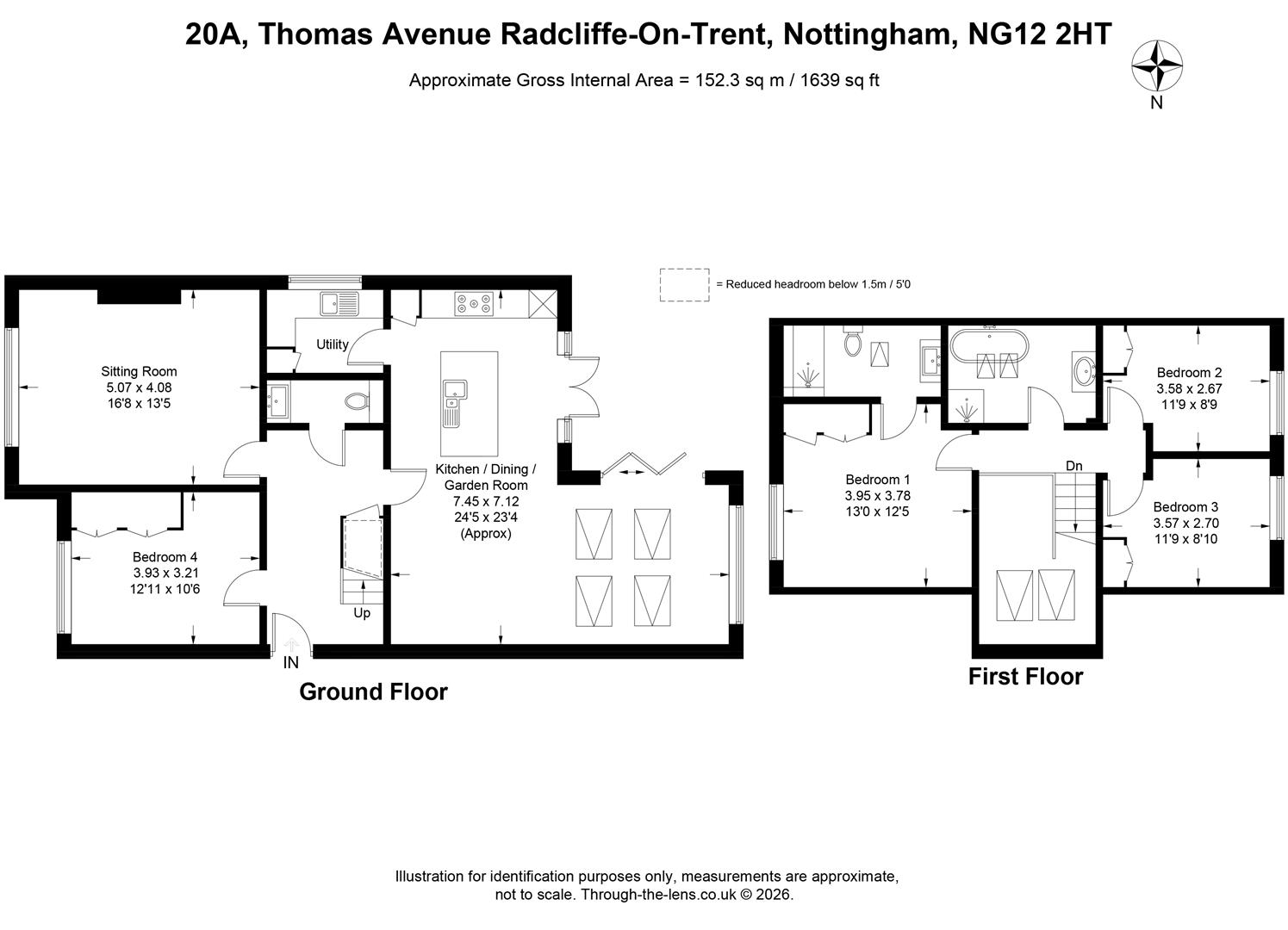 20A, Thomas Avenue, Nottingham floorplan