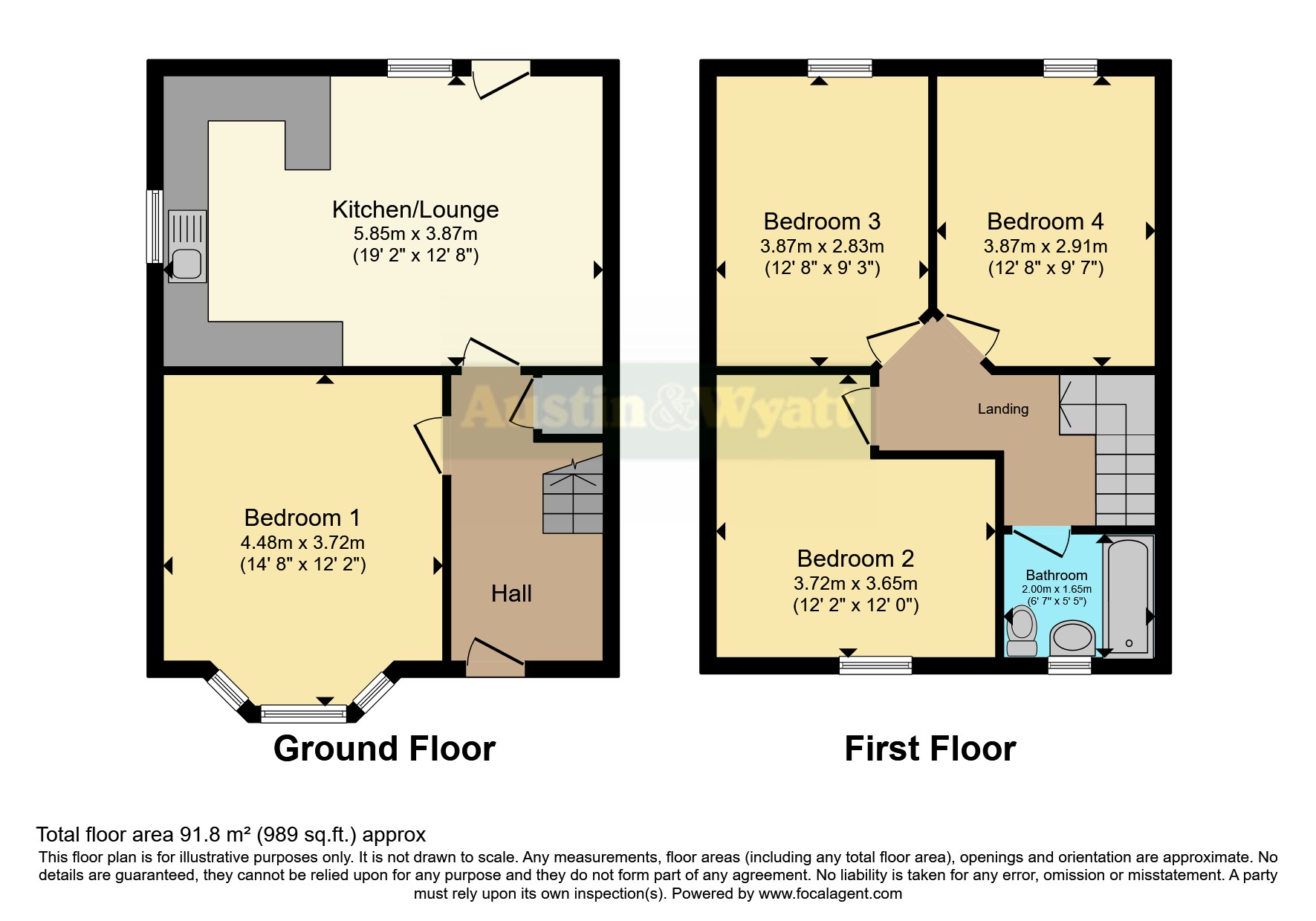 61, Osborne Road South, Hampshire floorplan