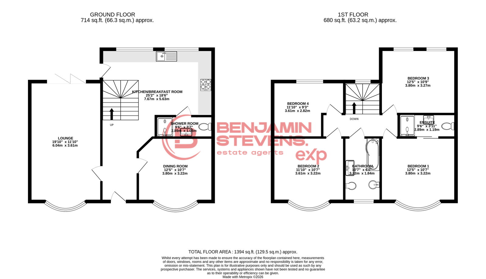 22, Charter Way, London floorplan
