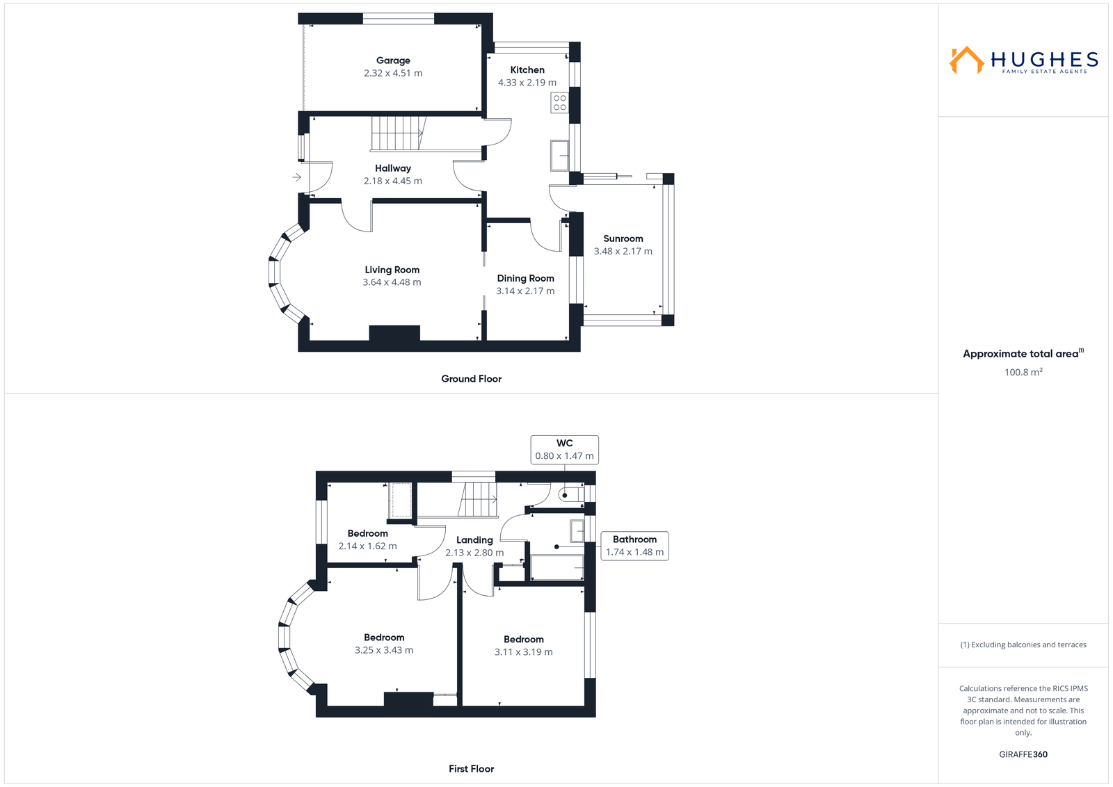 64, Park View Road, Sheffield floorplan