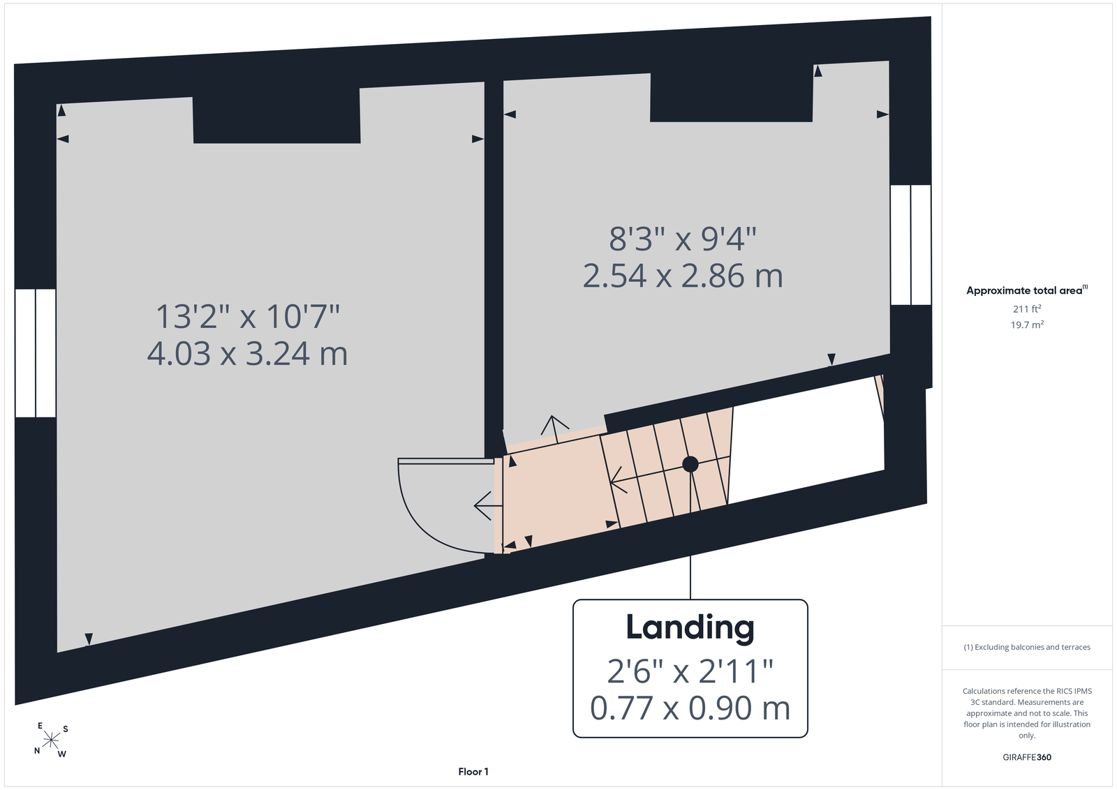 98, India Road, Gloucester floorplan