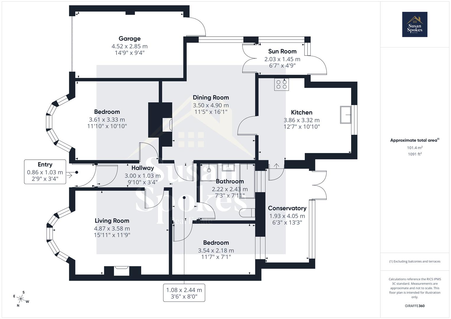 14, Forster Avenue, South Shields floorplan