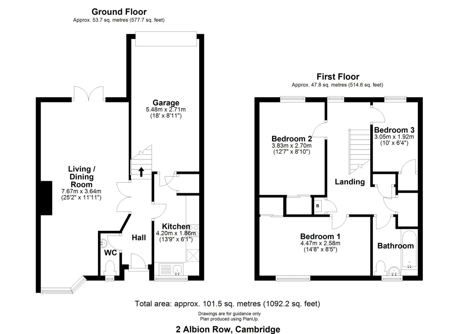 3 Bedrooms End terrace house for sale in Cambridge, Cambridgeshire CB3