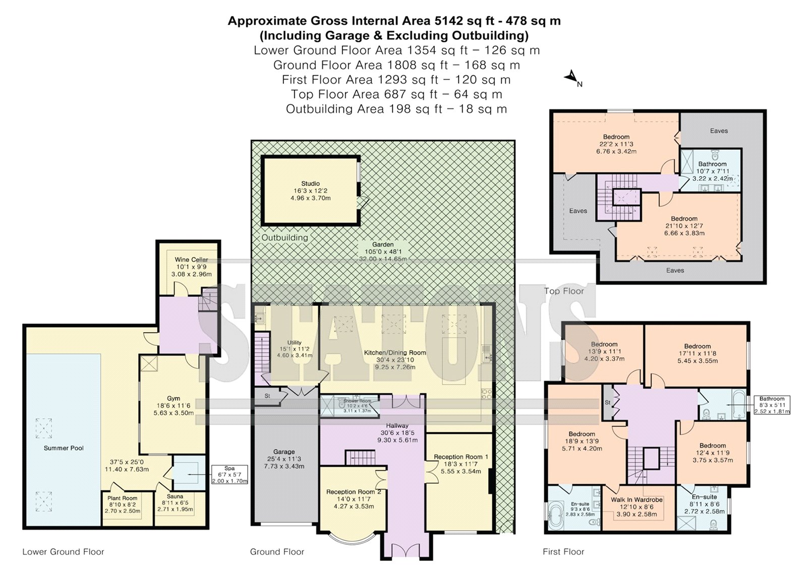 49, Kingwell Road, Hadley Wood floorplan