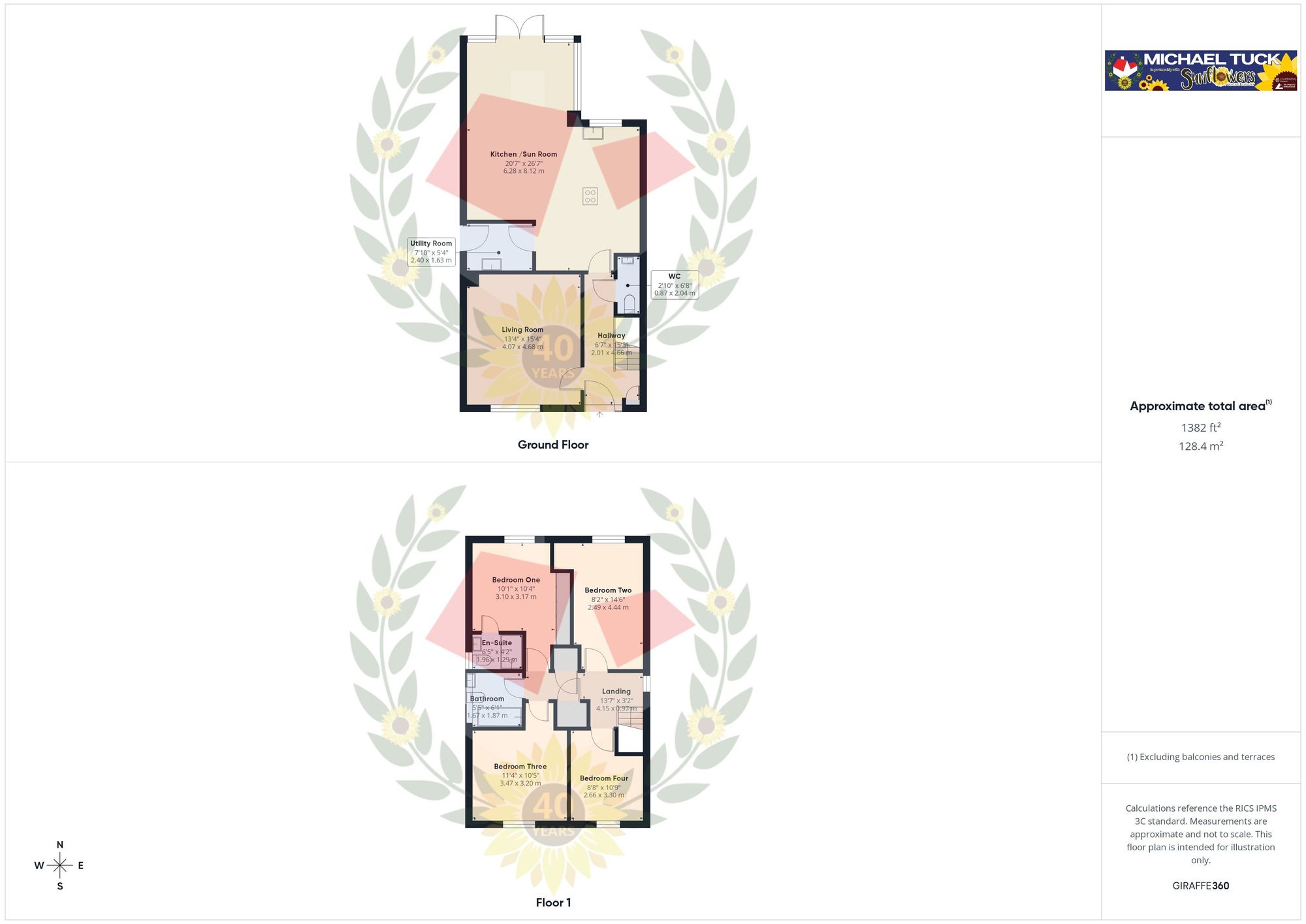 Plot 2, Upton's Garden, Gloucestershire floorplan