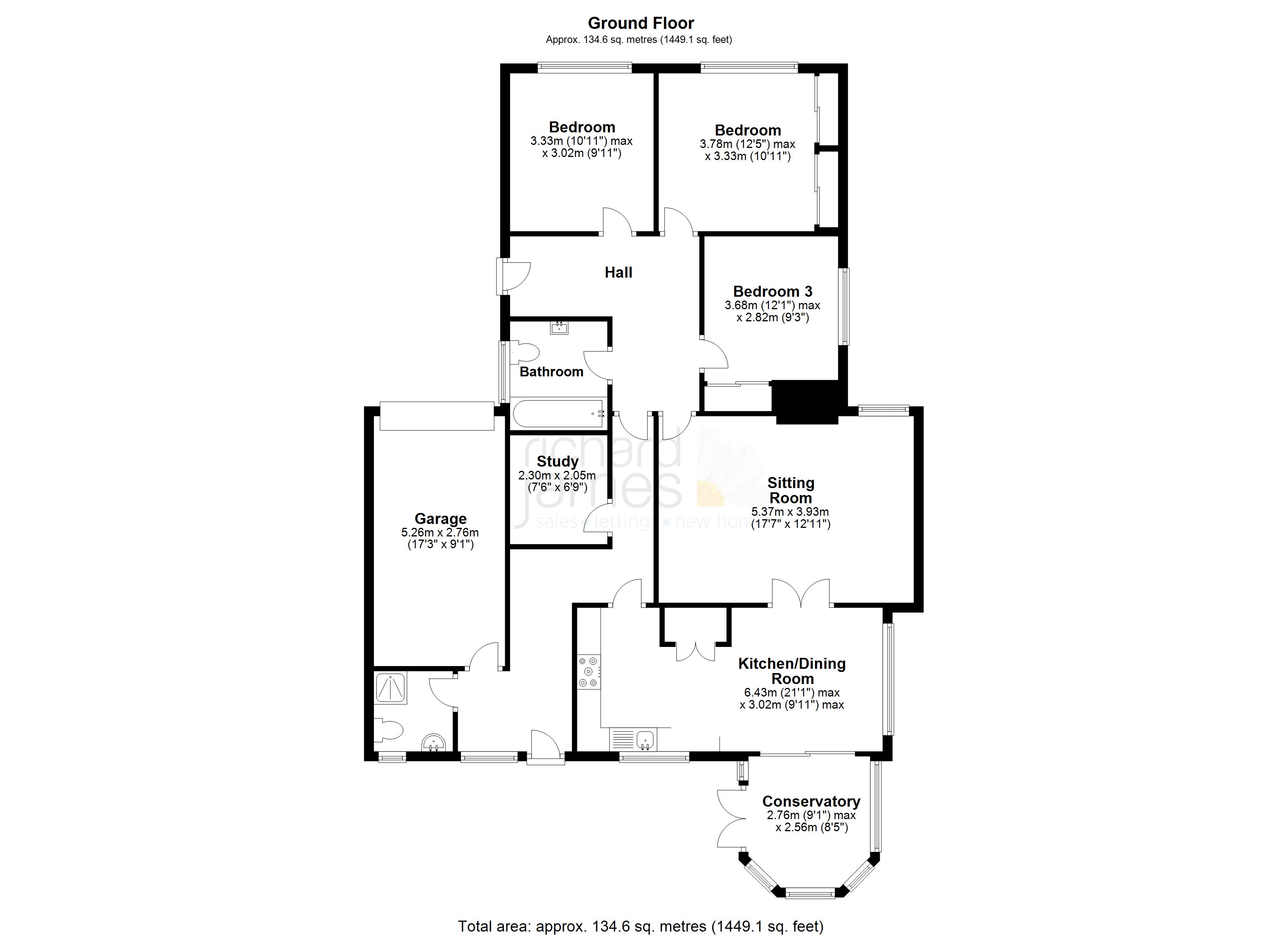 3 Bedrooms Bungalow for sale in Elm Springs, Broad Town, Wiltshire SN4