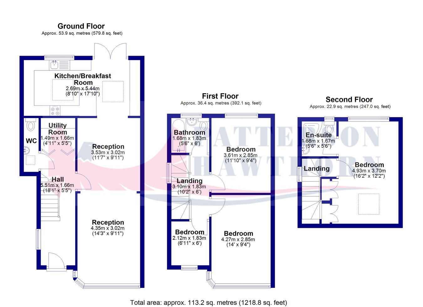108, Hubert Road, Rainham floorplan