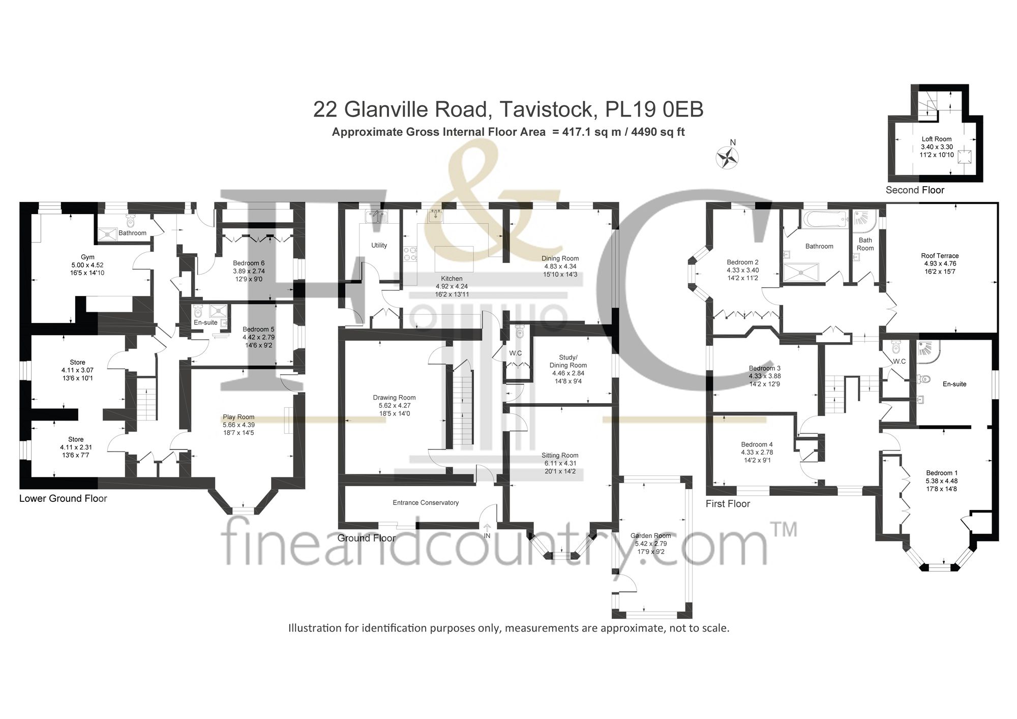 22 Glanville Road, Tavistock floorplan