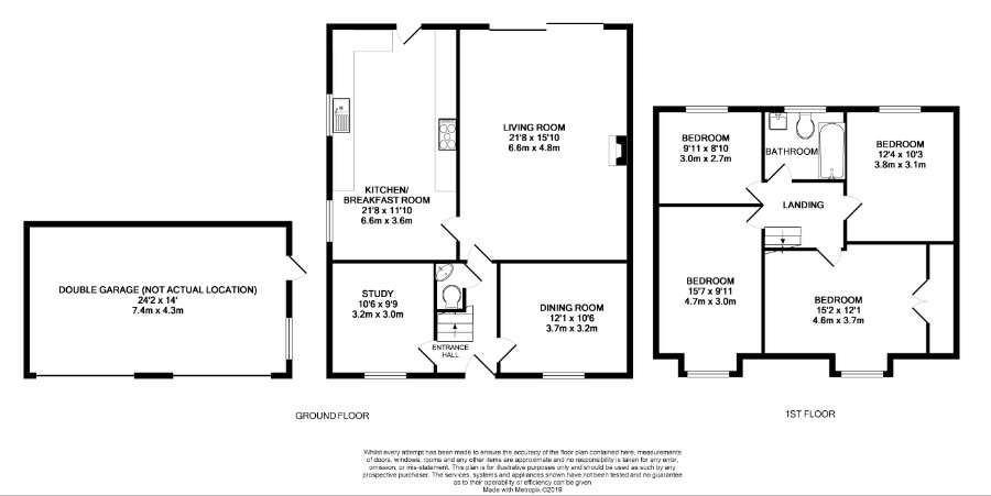 4 Bedrooms Detached house for sale in Aldershot Road, Ash GU12