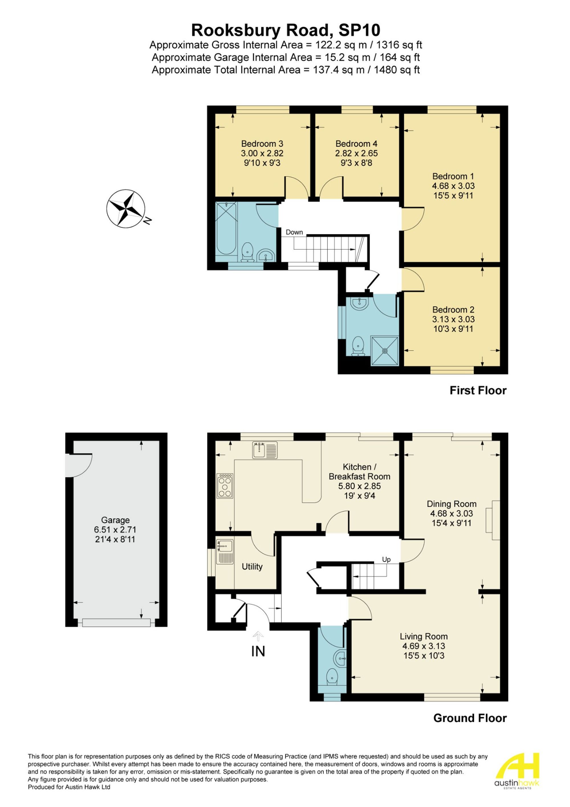 30 Rooksbury Road, Andover floorplan