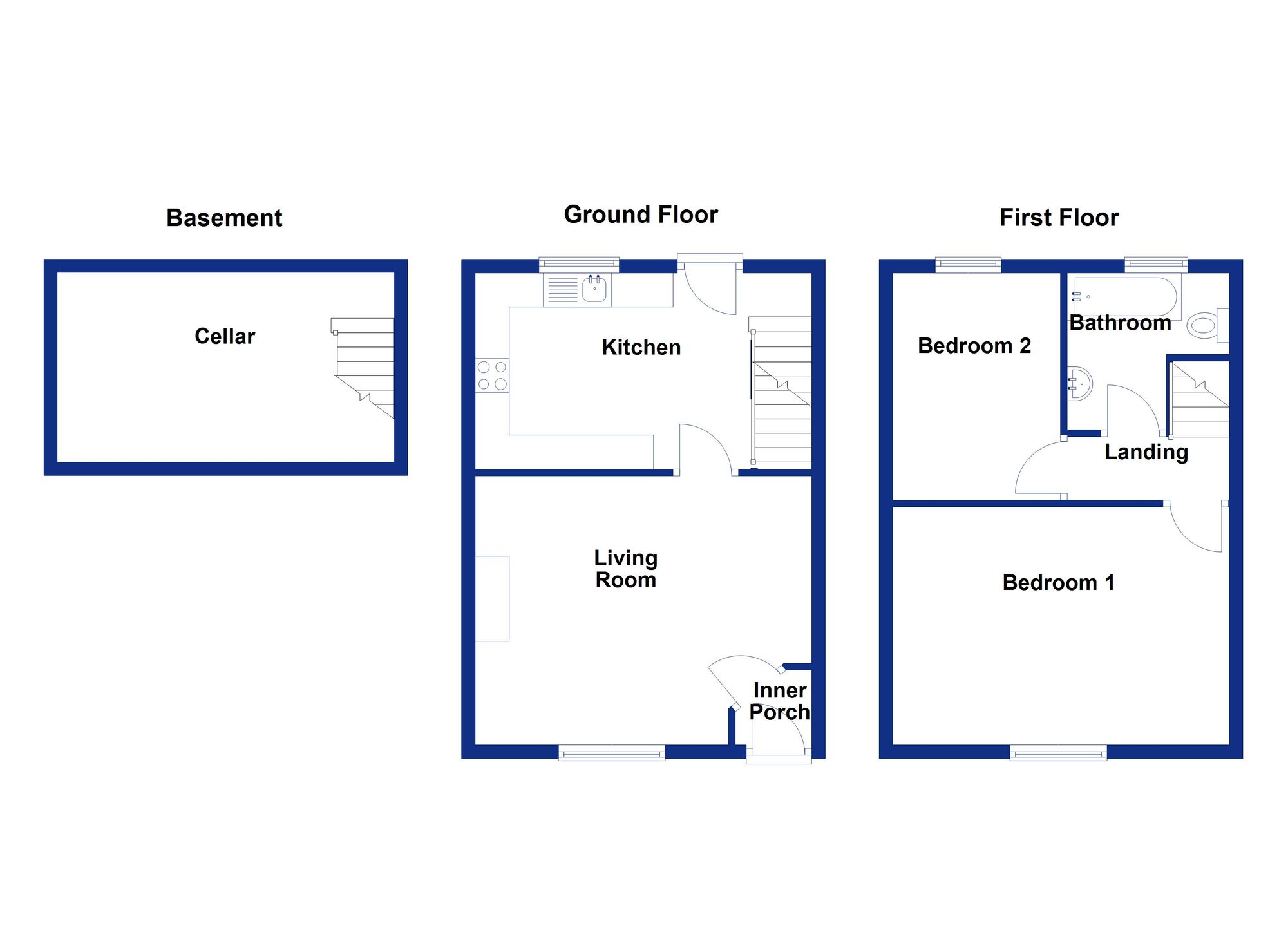 172 Market Street, Bury floorplan