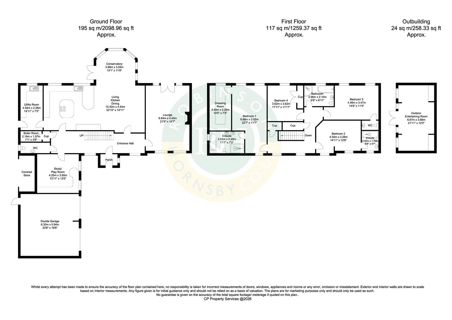 23c, Croft Drive, Doncaster floorplan