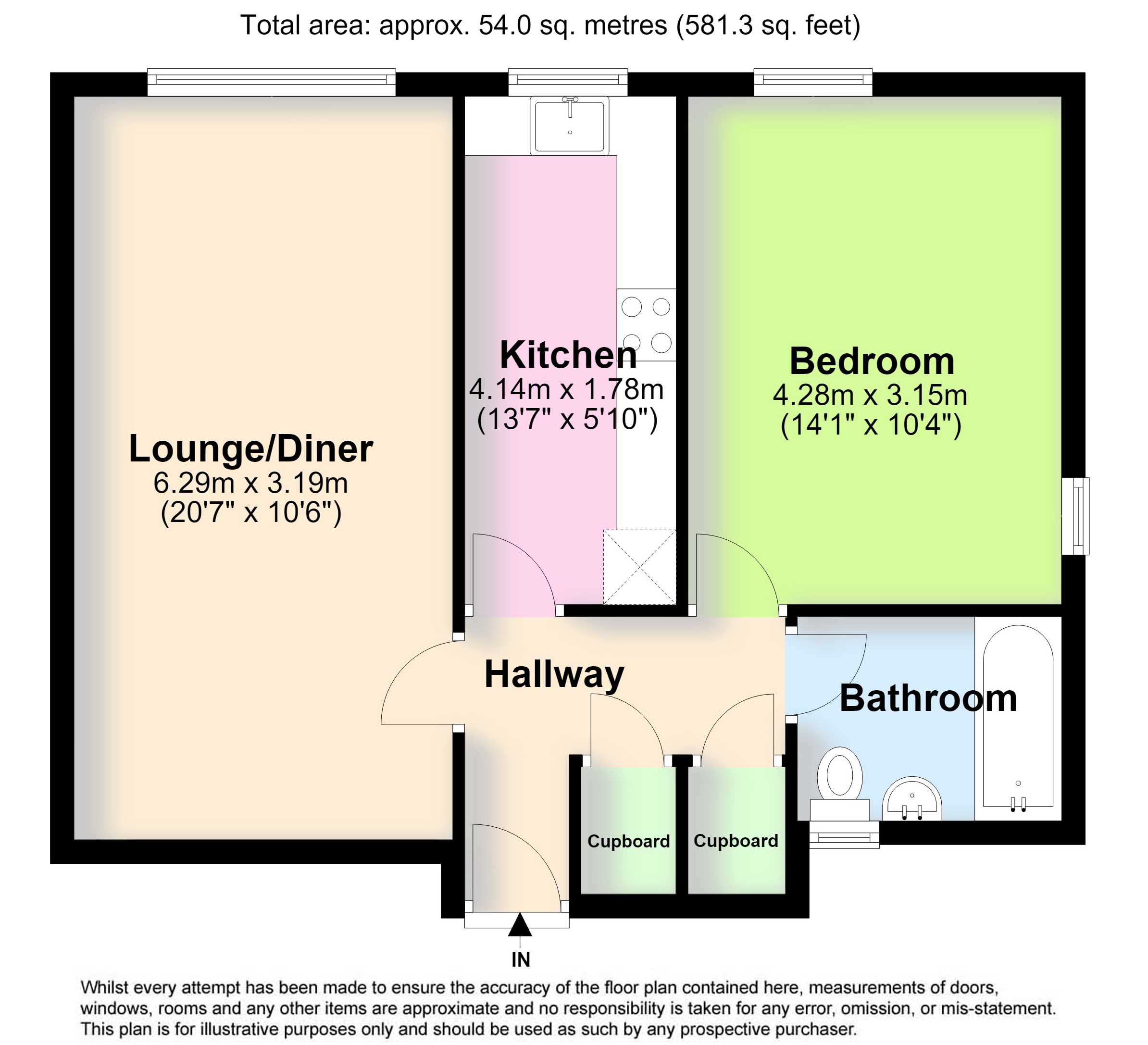 16, Western Lodge, Sompting floorplan
