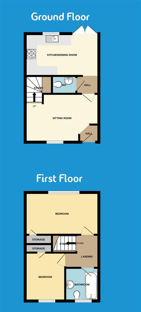 25, Penn Kernow, Launceston floorplan