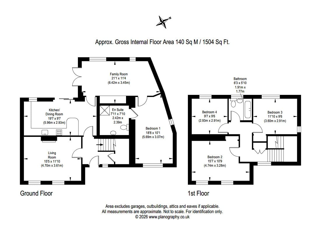 18, Gorton Place, Rosewell floorplan