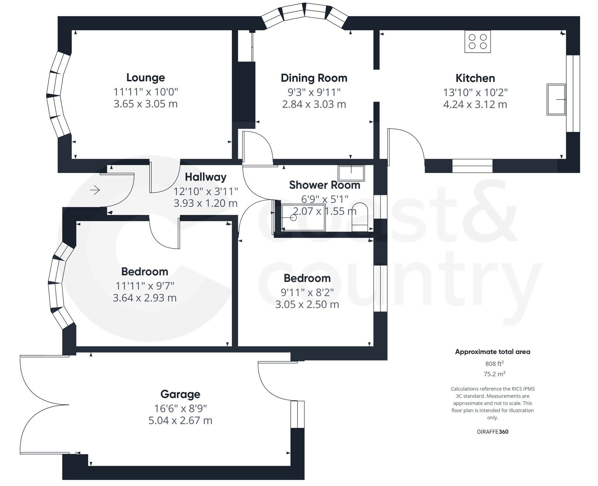 7 Princess Road, Newton Abbot floorplan