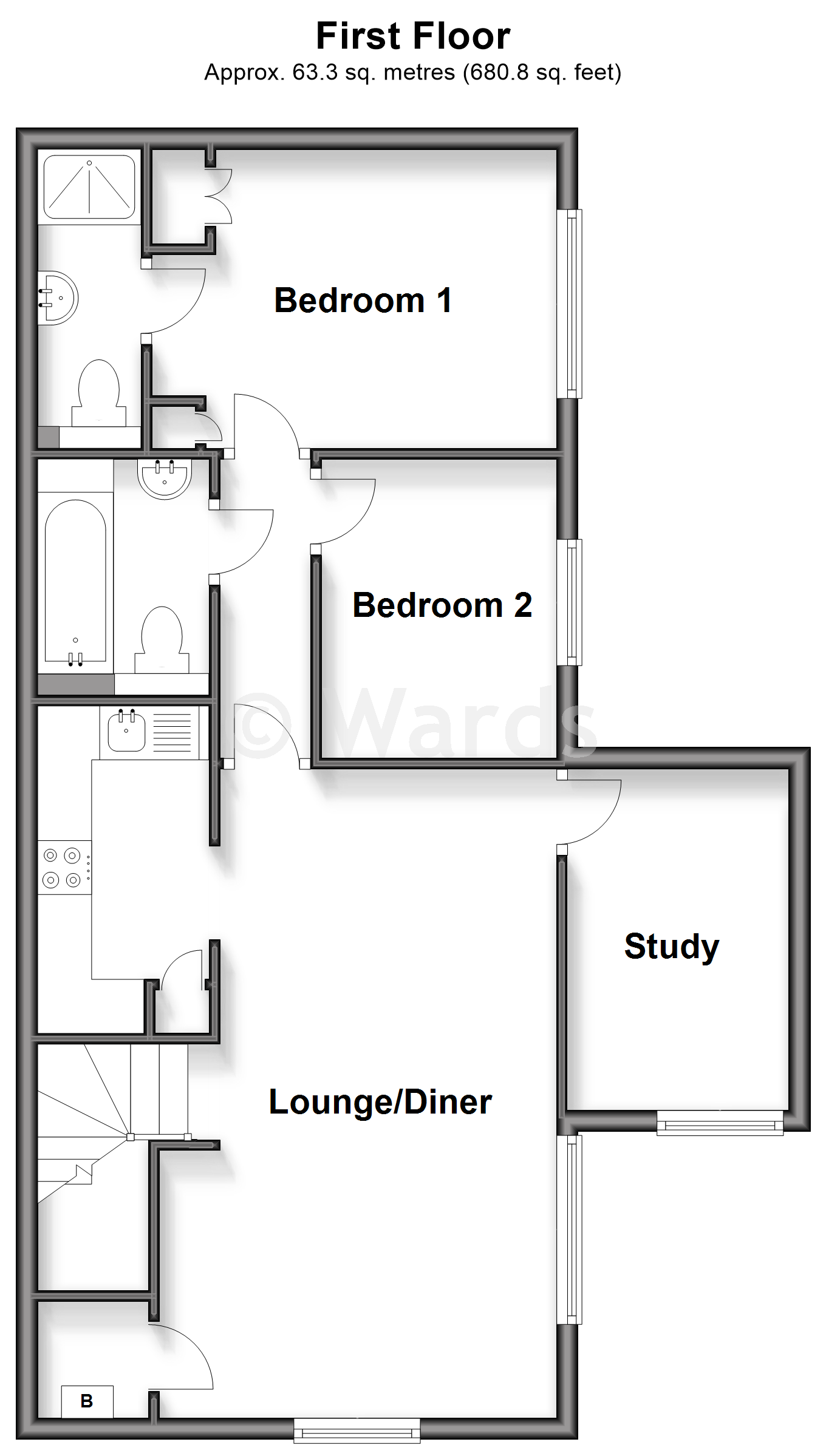 Whitbourne Court, Essex Street, Whitstable floorplan