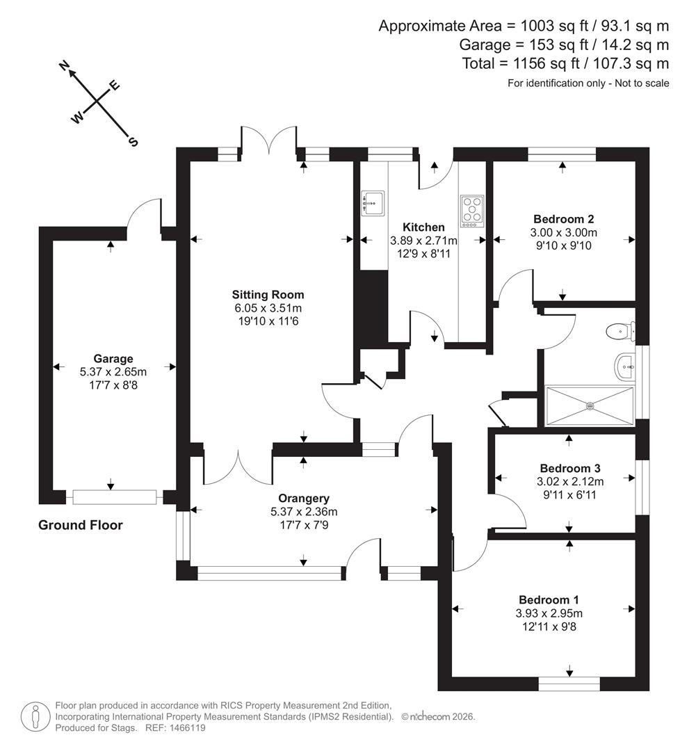 22, Norburton, Bridport floorplan
