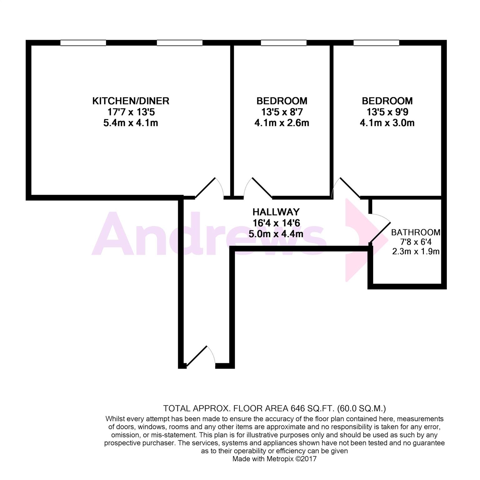 2 Bedrooms Flat to rent in Victoria Road, Horley, Surrey RH6