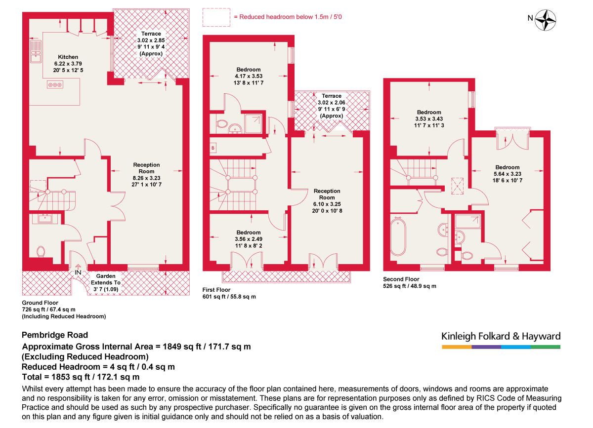 Pembridge Road, London floorplan