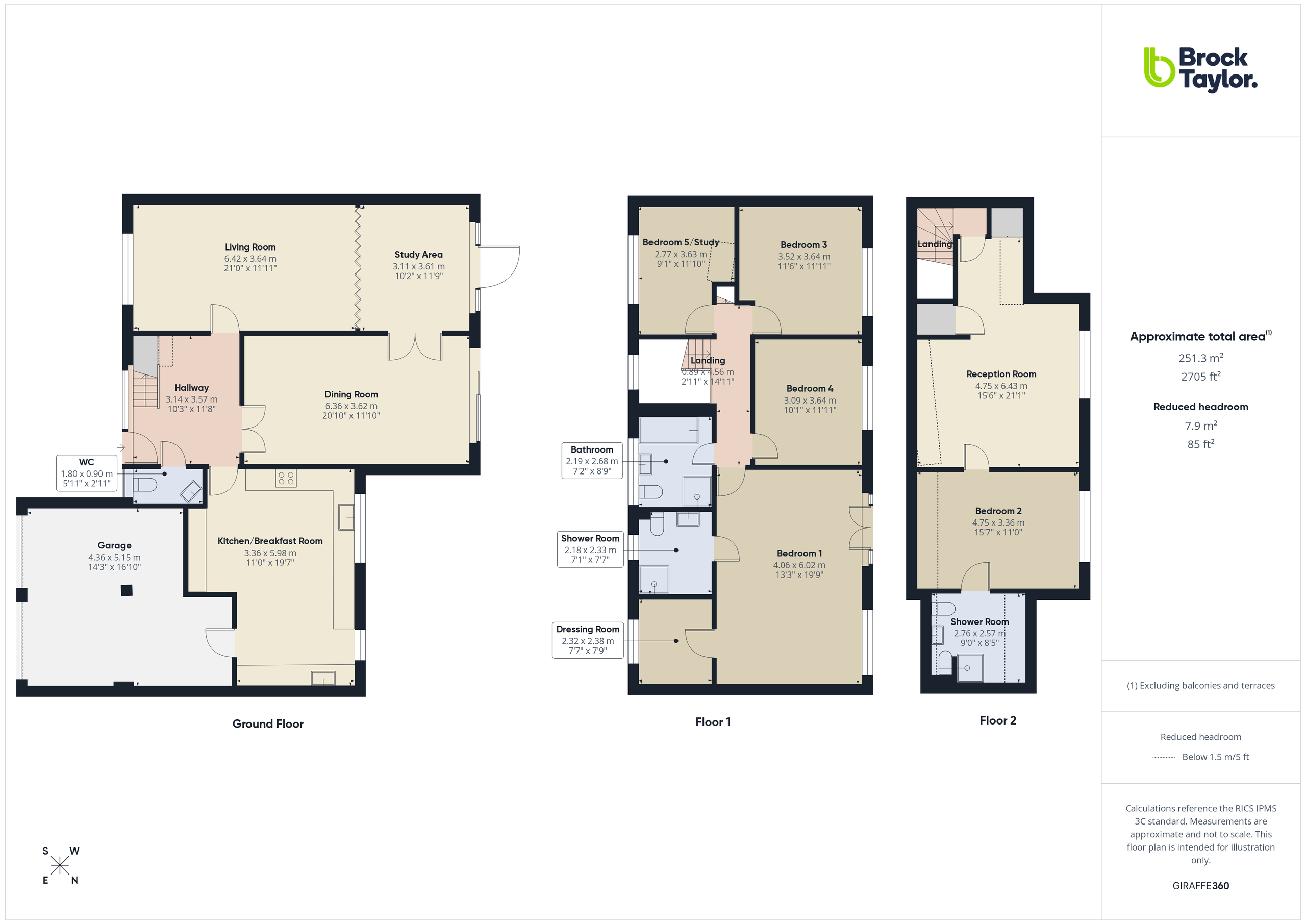 61 Milton Mount Avenue, Crawley floorplan