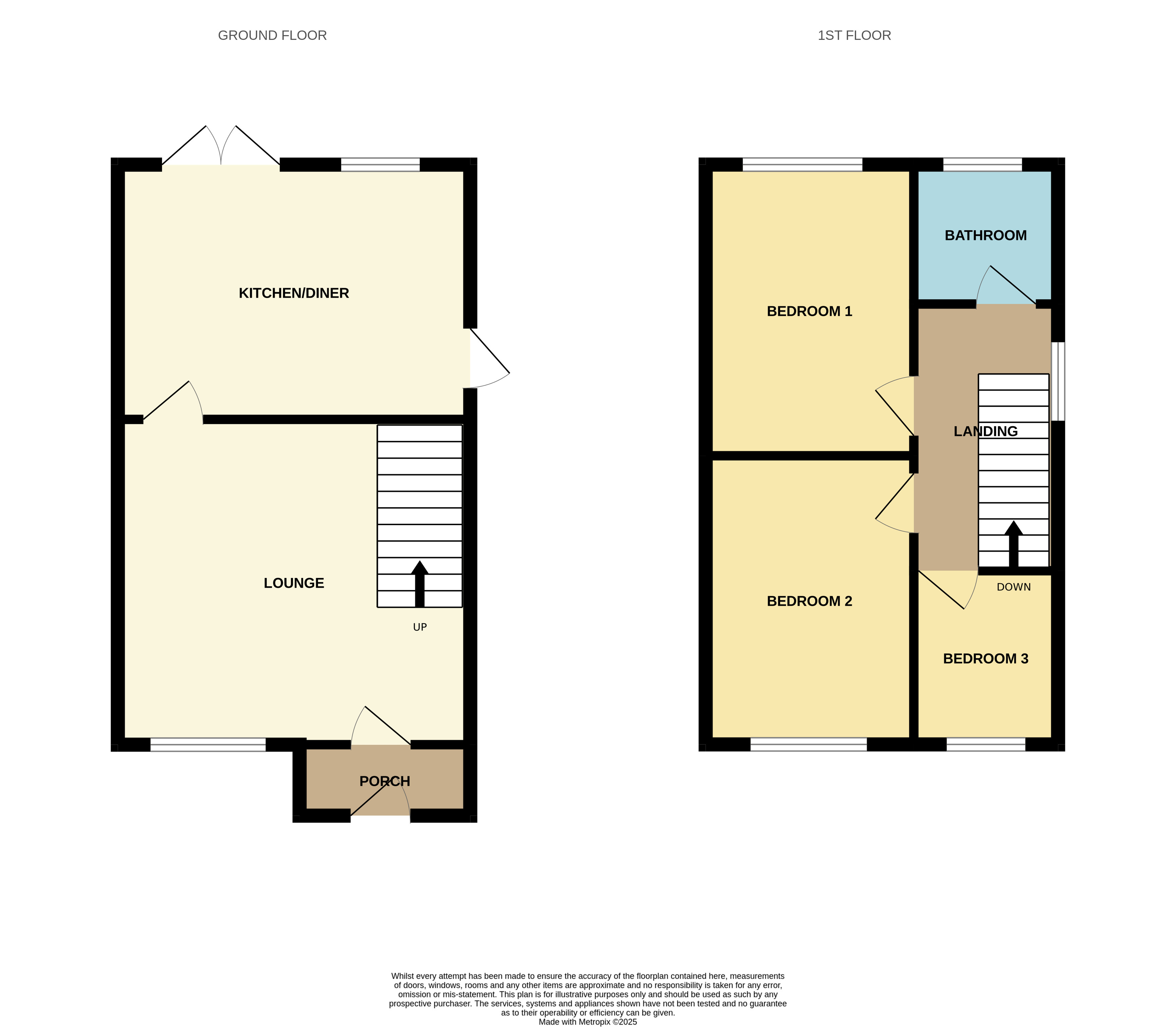 131, Brooklands Road, Birmingham floorplan