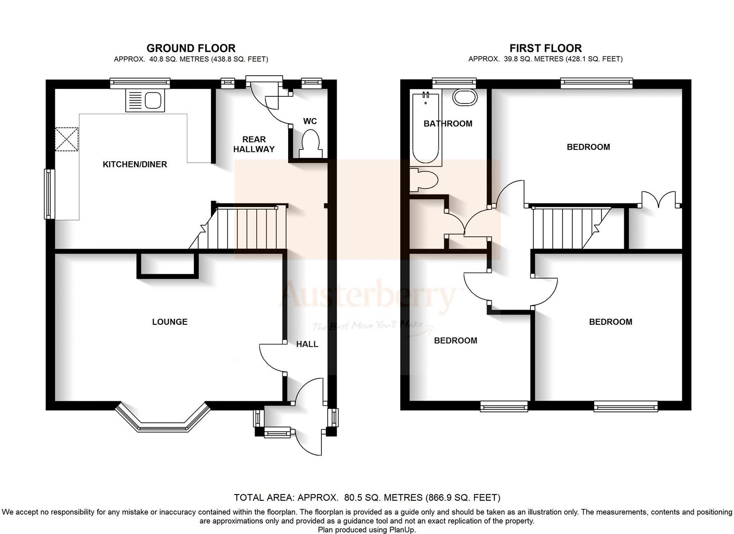 200, Finstock Avenue, Stoke-On-Trent floorplan