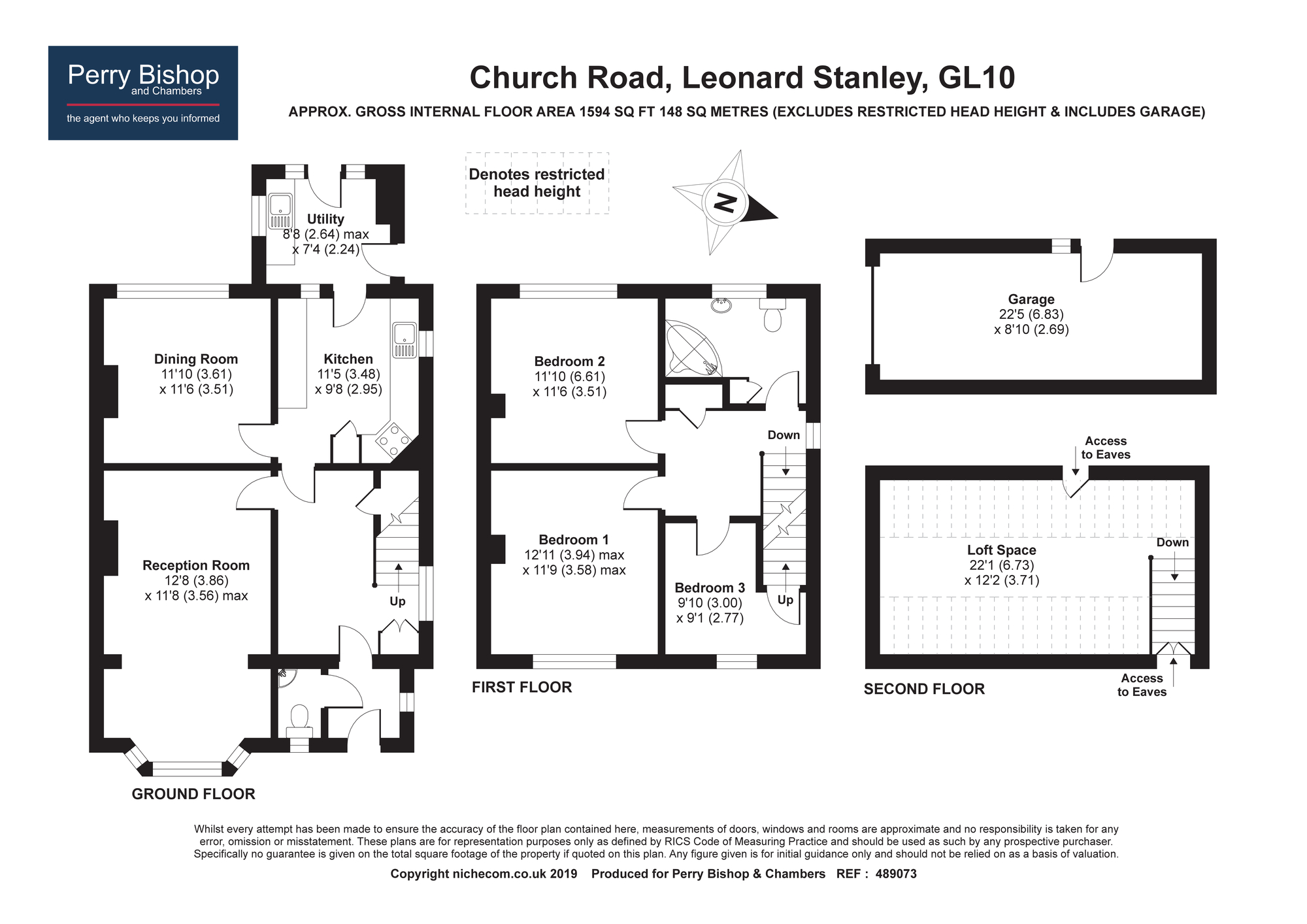 3 Bedrooms Semi-detached house for sale in Church Road, Leonard Stanley, Stonehouse GL10