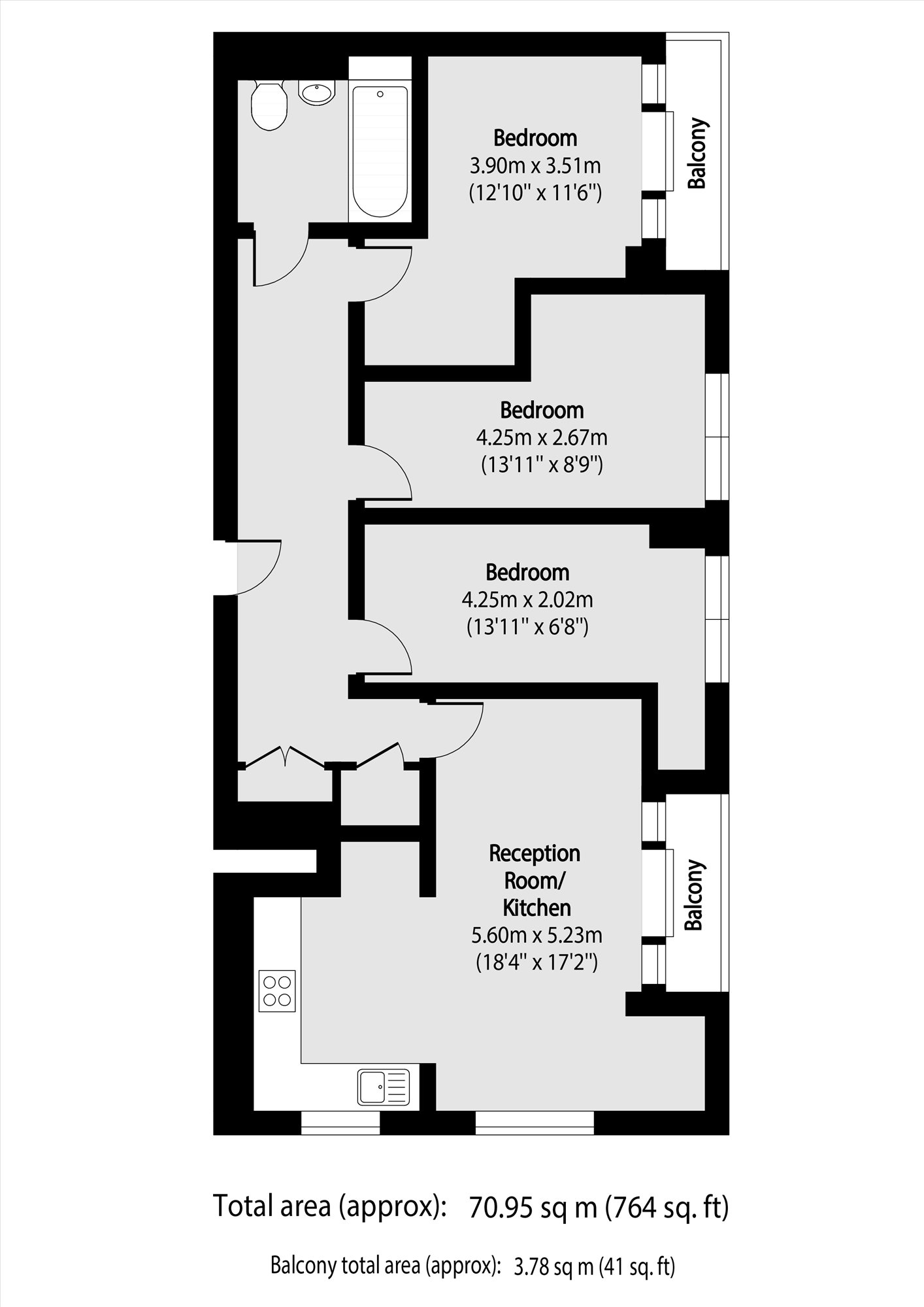 213A Ashburton Triangle, Drayton Park, London floorplan