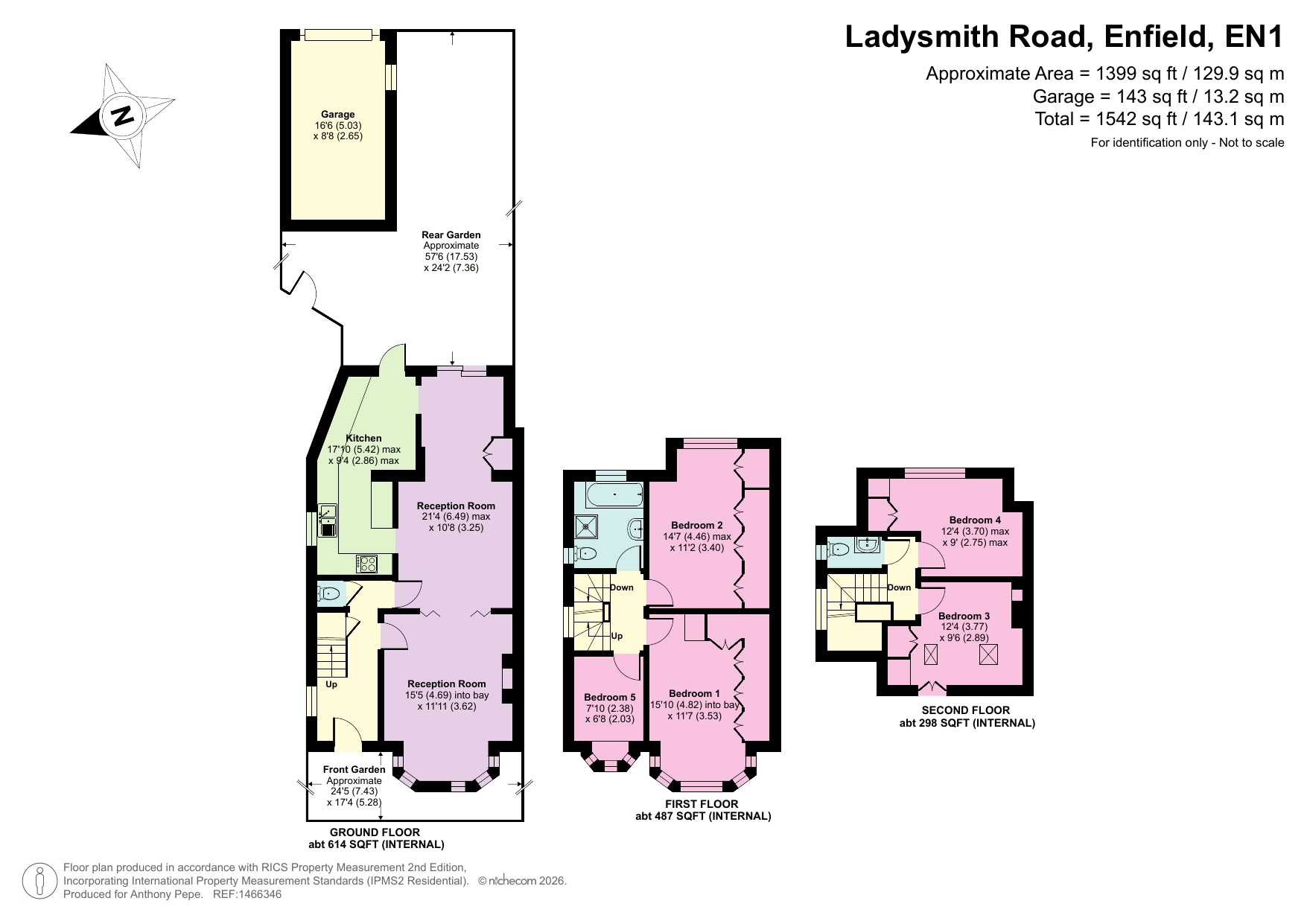 247, Ladysmith Road, Enfield floorplan