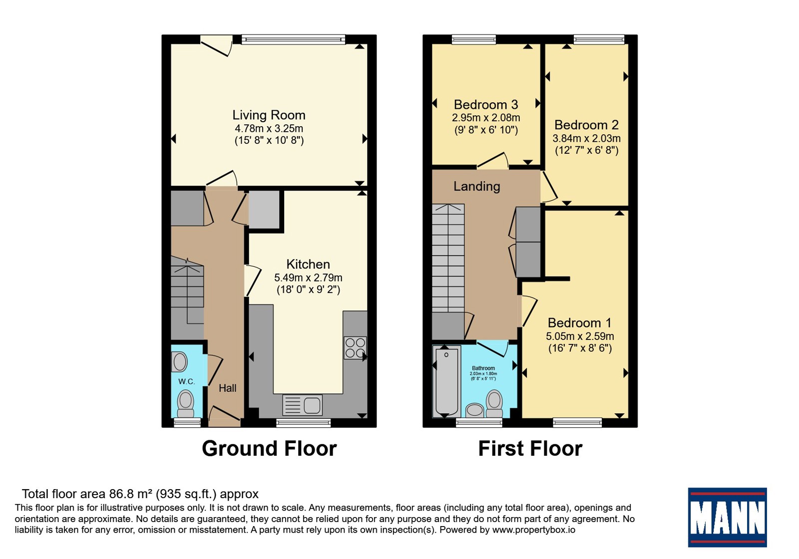129, Caxton Close, Hartley floorplan