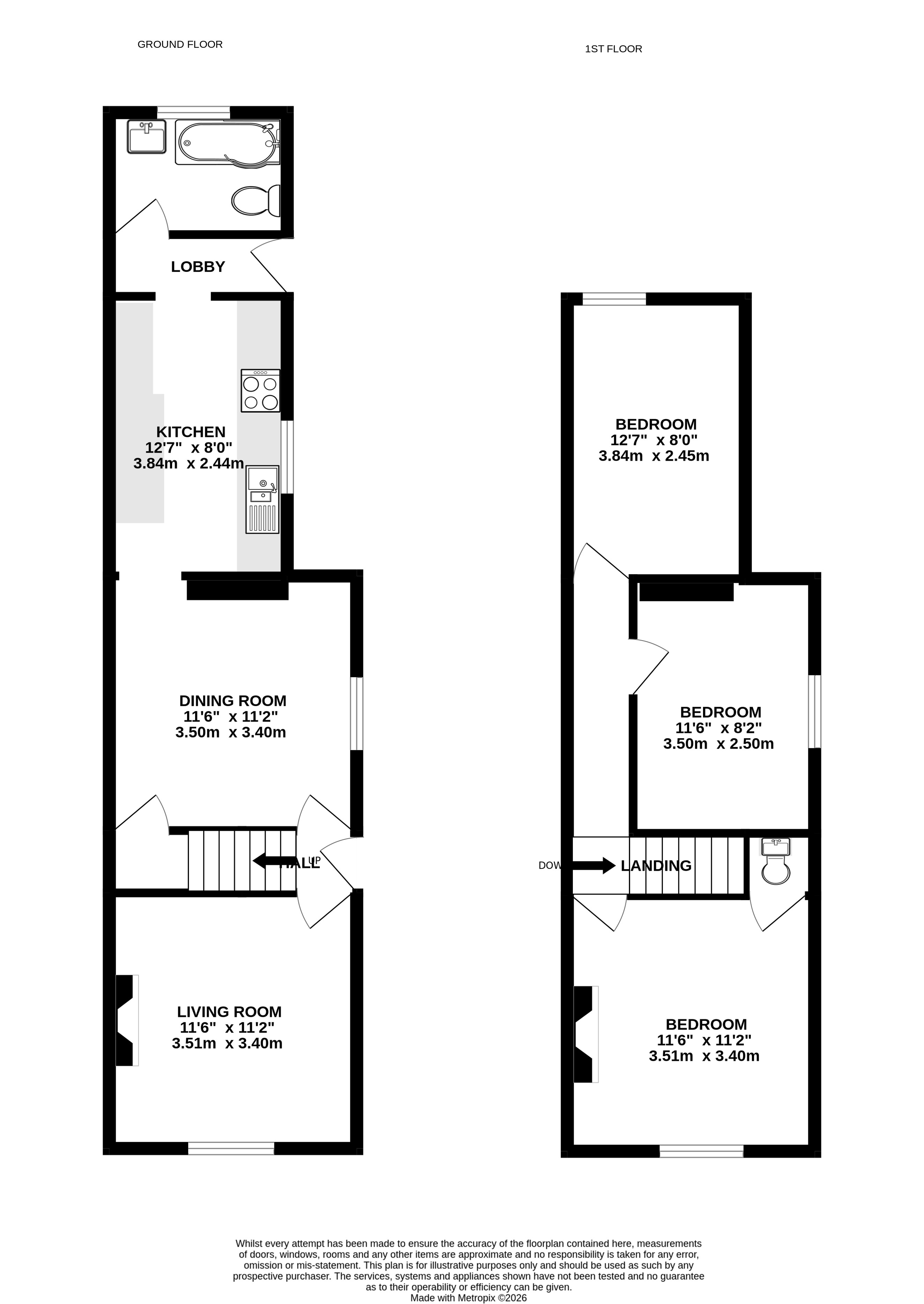 7 Park Cottages,, Goddards Lane, Surrey floorplan