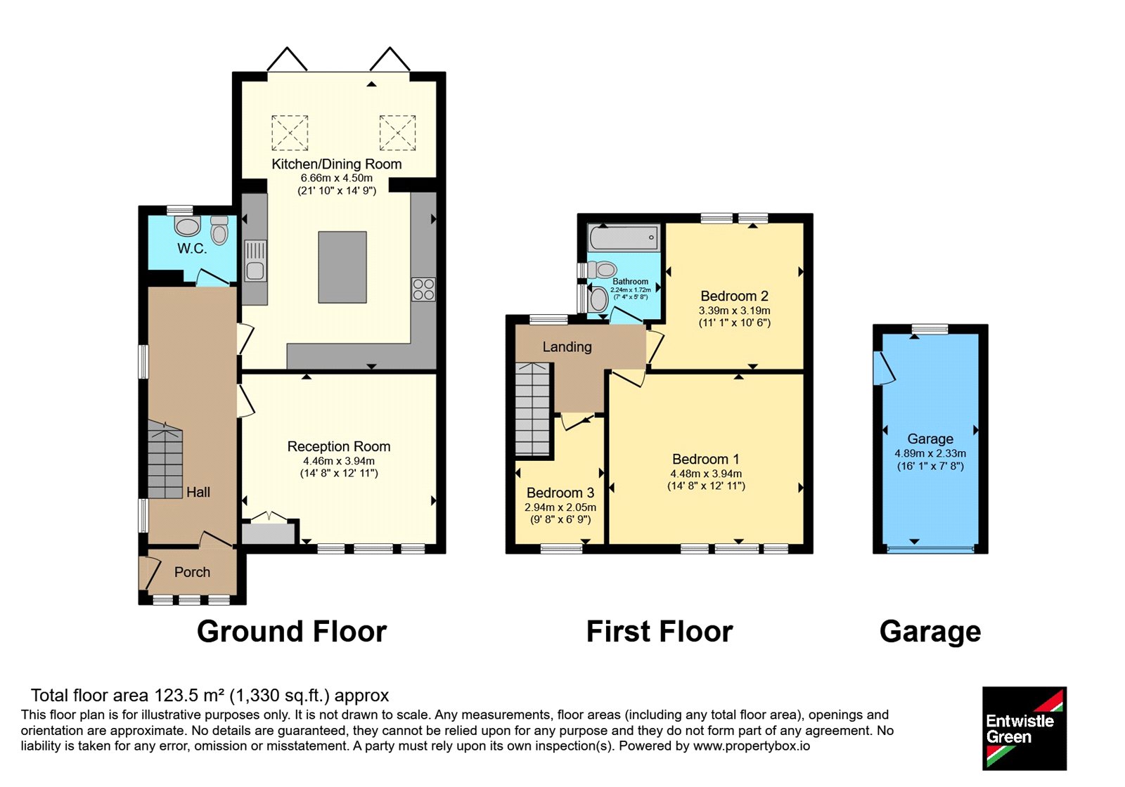 15A,, Hawthorn Road, St. Helens floorplan