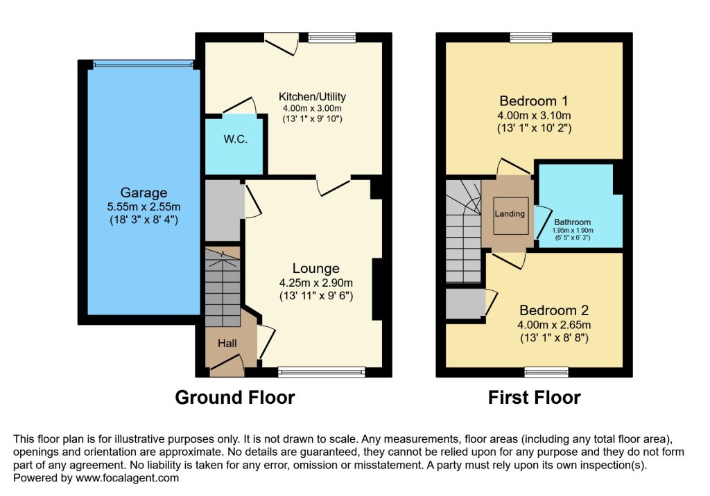 8, Calver Close, Penryn floorplan