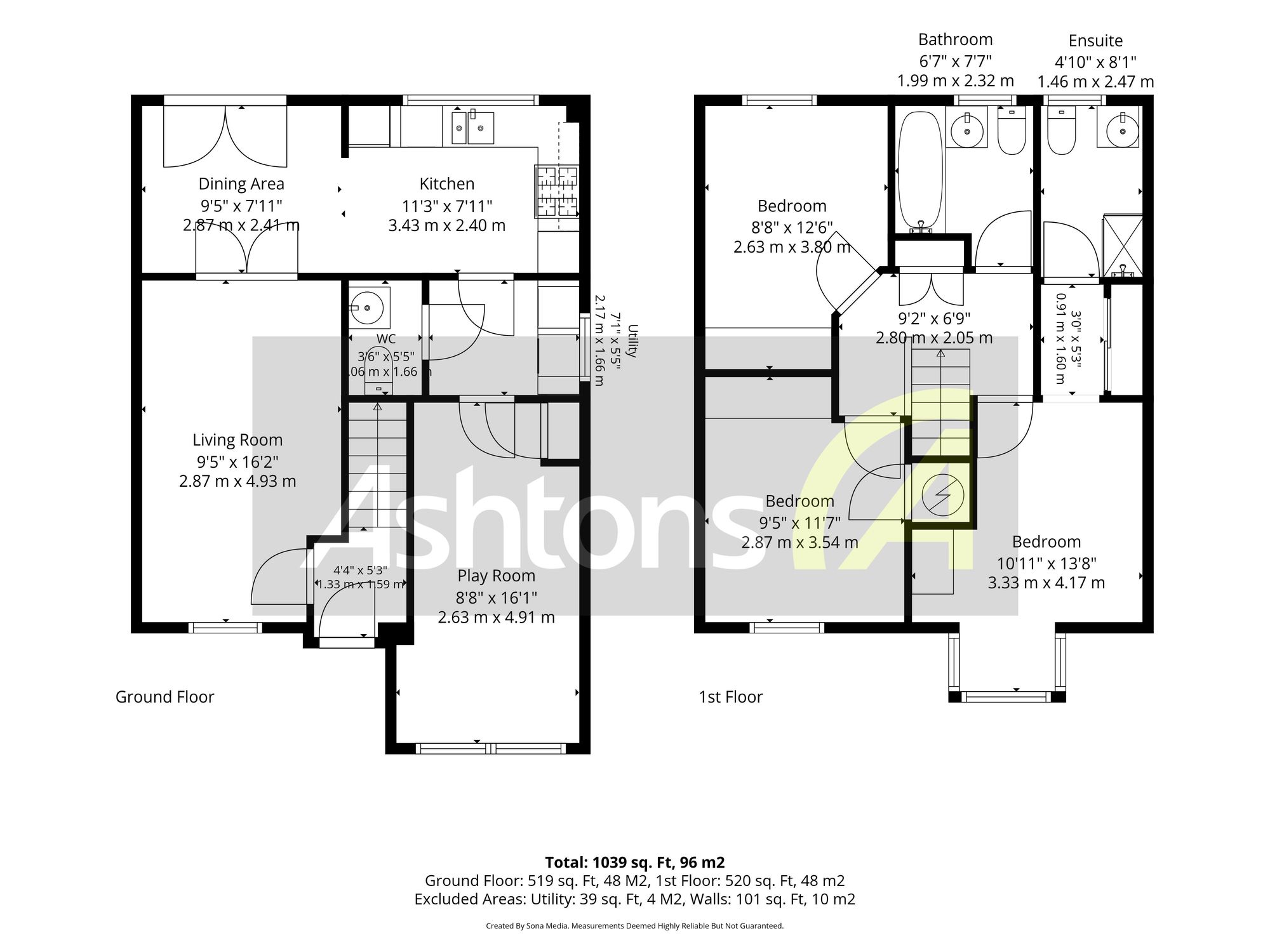 25 Dam House Crescent, Liverpool floorplan