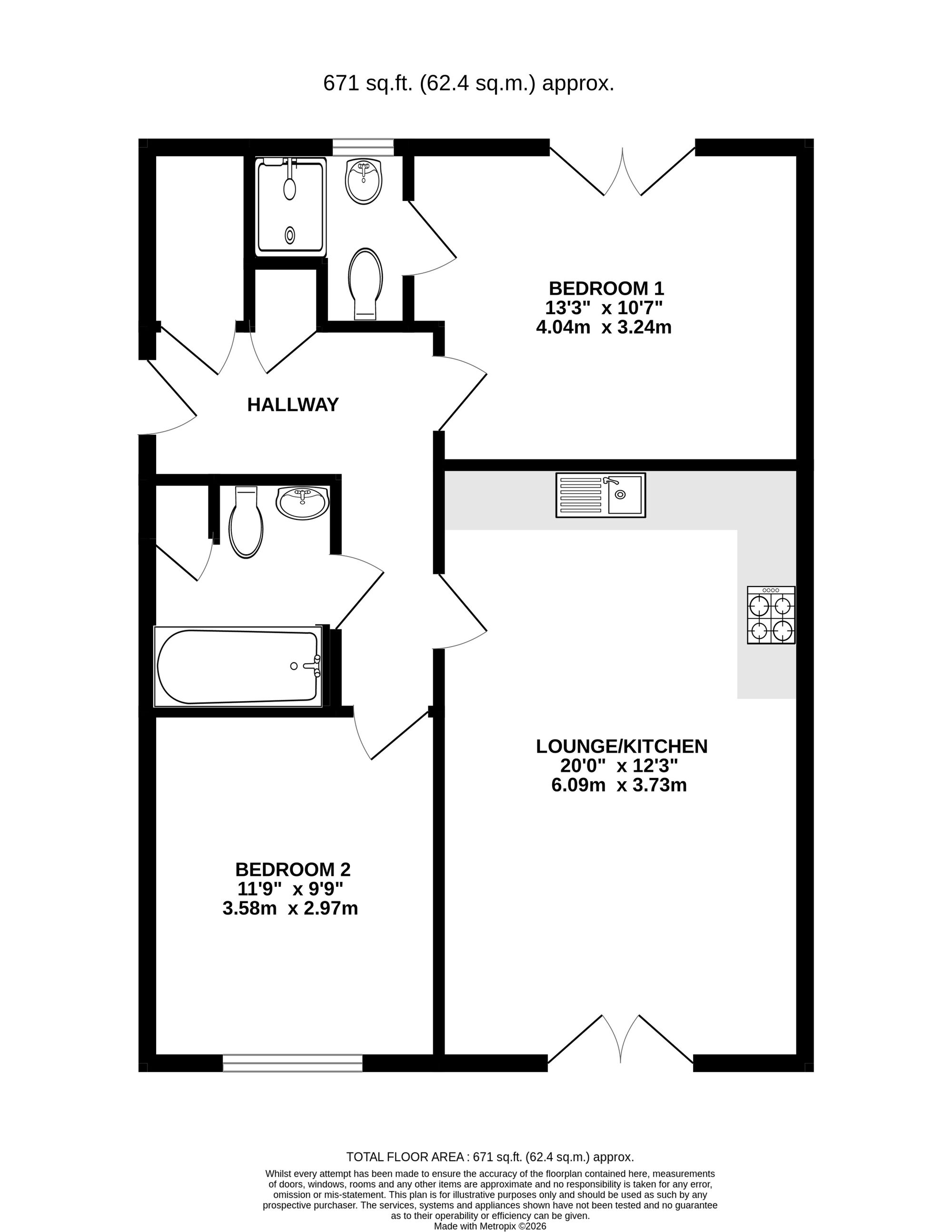 31 White Clover Square, Lymm floorplan
