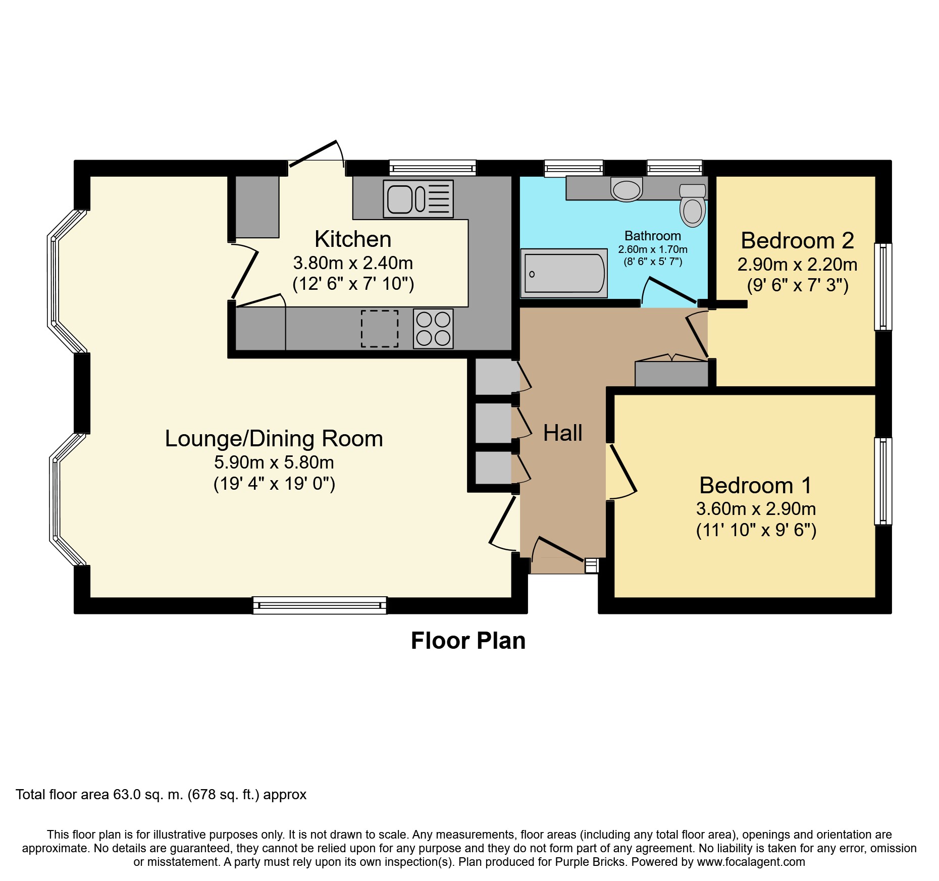 2 Bedrooms  for sale in Lime Close, Thatcham RG19