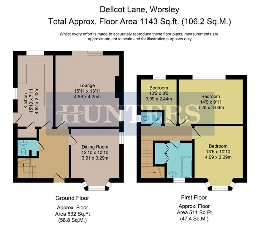 3 Bedrooms Detached house for sale in Dellcot Lane, Worsley, Manchester M28