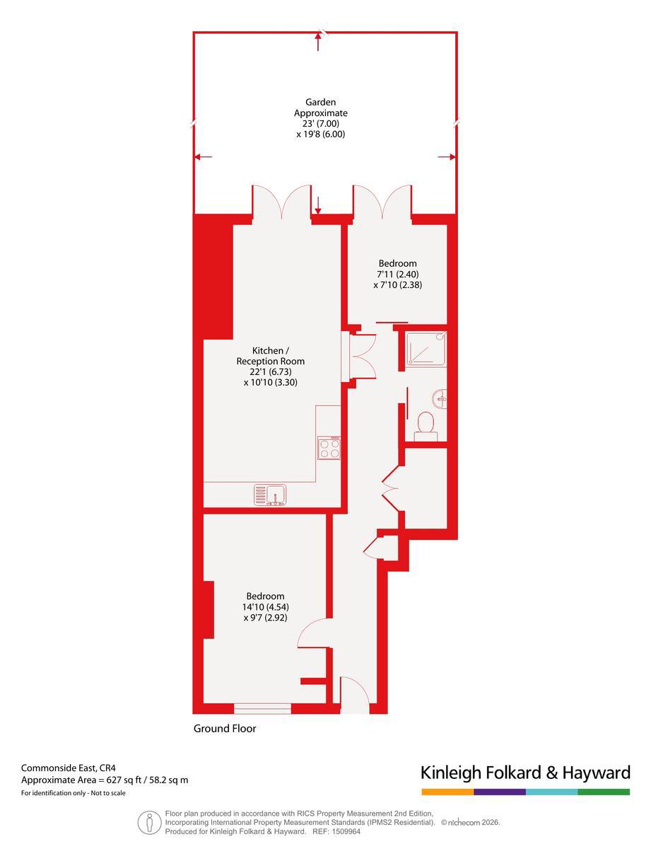 Commonside East, Mitcham floorplan