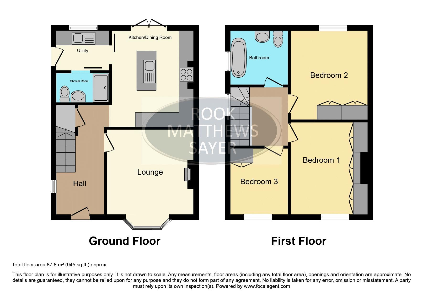 Clovelly, Greenside Road, Ryton floorplan