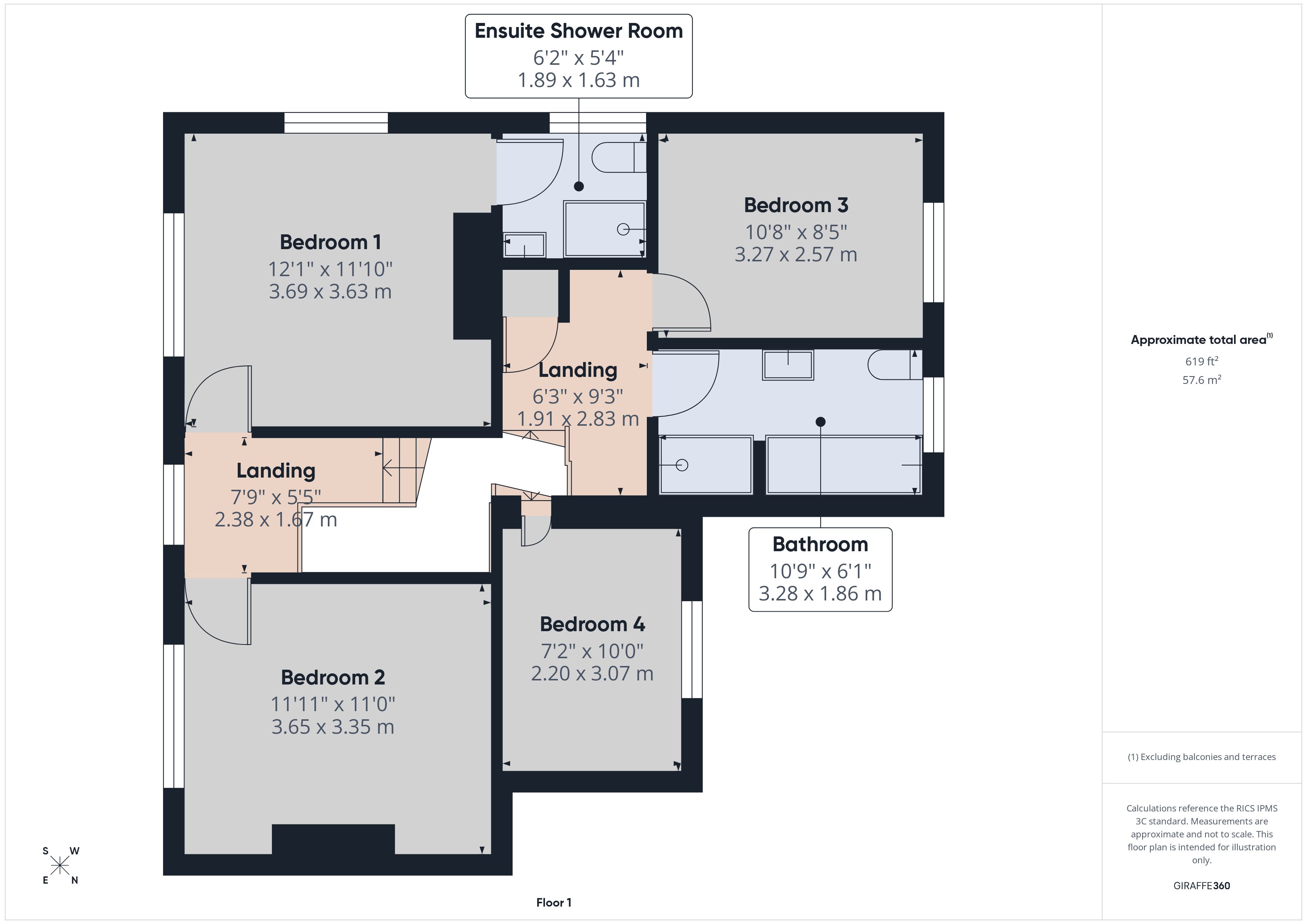 Springborne,, North Road, Devon floorplan