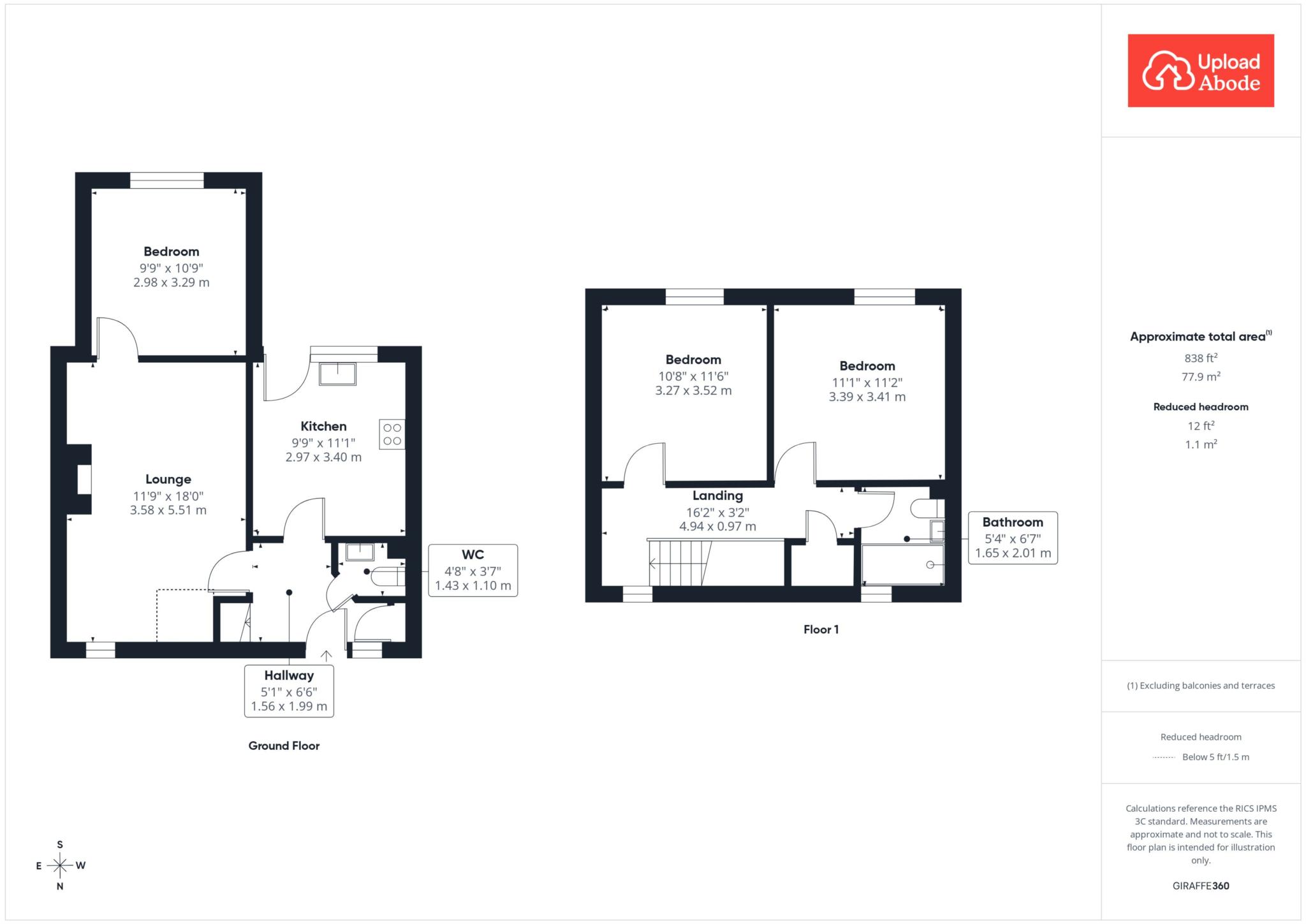 22, Tweed Lane, Motherwell floorplan