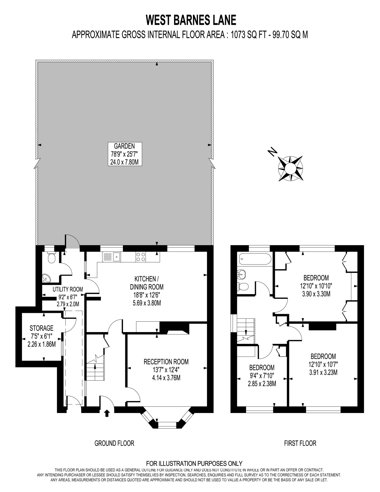100, West Barnes Lane, New Malden floorplan