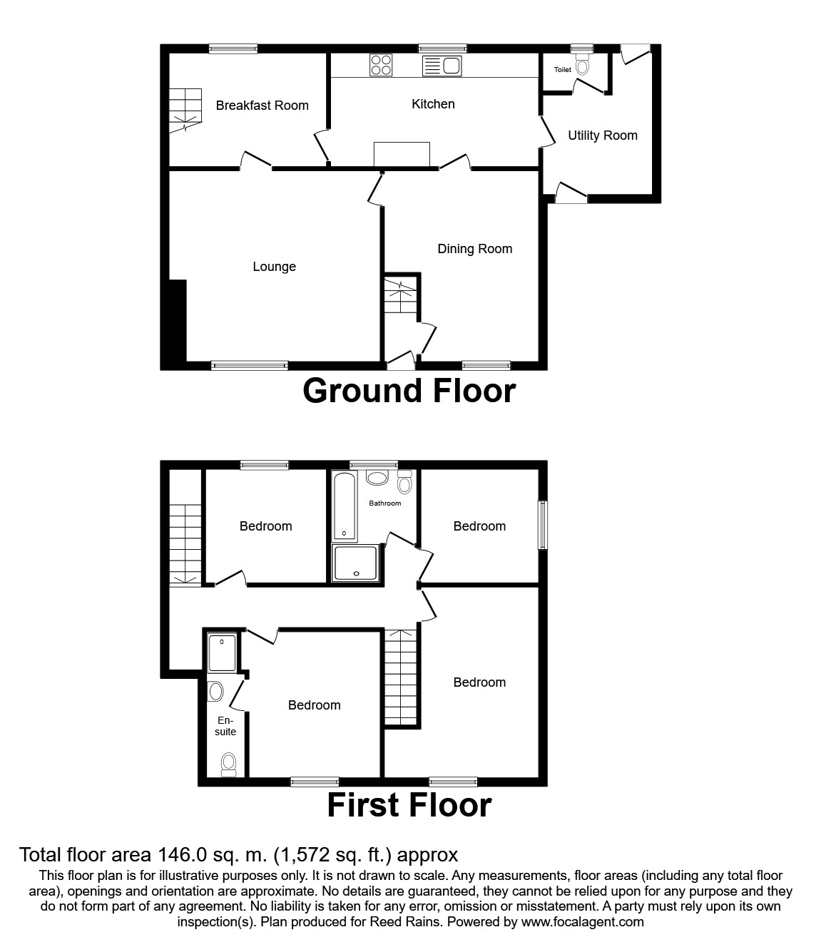 Uppertown, Wolsingham, Auckland, County Durham DL13, 4 bedroom